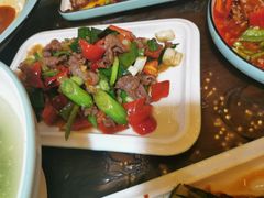 小炒黄牛肉-阿鹏故事云南野生菌火锅(人民路店)