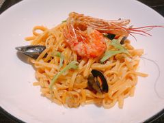 海鲜龙虾汁意大利扁面-半秋山西餐厅(巴南万达广场店)