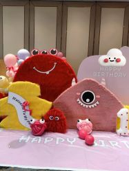 -团子宝宝宴派对百日宴生日布置策划·求婚策划·气球布置别墅民宿