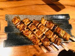 串烤鸡腿夹葱-千代武日本料理(哈西店)