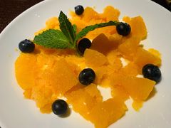 柑橘酸奶冻-杭州桐庐康莱德酒店西餐厅-舍