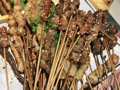 烤羔羊肉串-木屋烧烤(坂田天安云谷店)