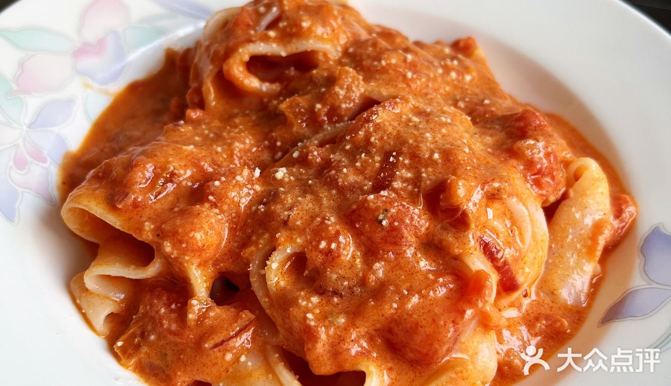 蛋清番茄奶油Pasta