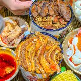 答应我❗️来南昌一定要试试这铁缸毛肚炒饭…