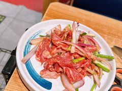 烤鲜拌黄牛肋排-小米烤肉·和牛原切-创意韩料(东关店)