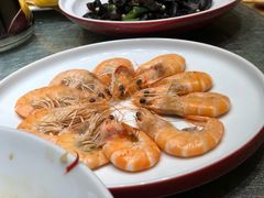 白灼大虾-四季厨房 鲁菜·孔府烤鸭(高新万达店)