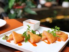 月亮虾饼ShrimpPancakes-Golden Lily河内巴黎法越料理餐厅(建国西路店)