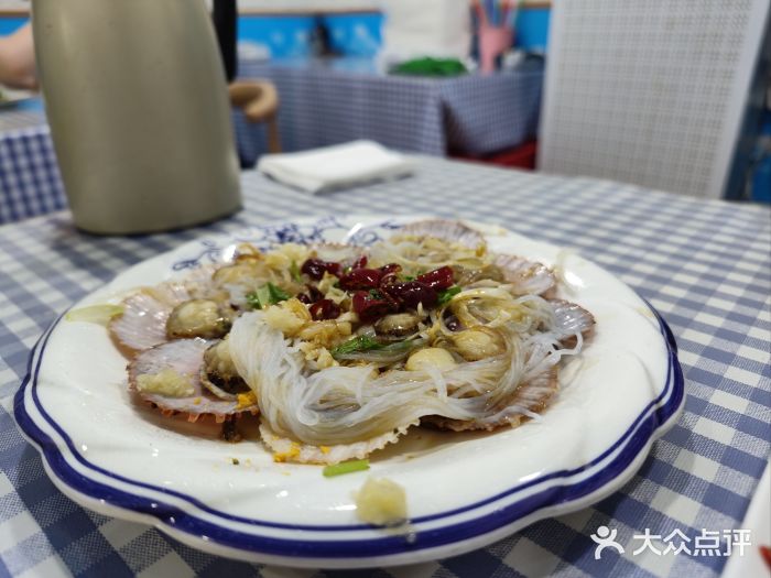 来之顺海鲜菜馆·青岛菜(栈桥店)油泼扇贝图片