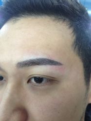 帅哥飘眉-平萍纹绣韩式半永久定妆