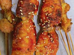 特色烤翅-宝记烧烤·碳锅羊肉·羊蝎子火锅·夜食社(文体路创始店)