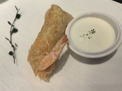 腐衣芒果大虾配酸奶-上海总会SHANGHAICLUB(兴业太古汇店)