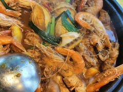 -蜀八婆鲍鱼鸡煲虾(宝安坪洲店)