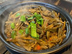 豆角干煲-好灶头妈妈菜·柴火灶台鱼·千岛湖土菜地标美食