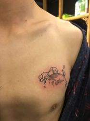 -木子·纹身店TATTOO穿孔·洗纹身