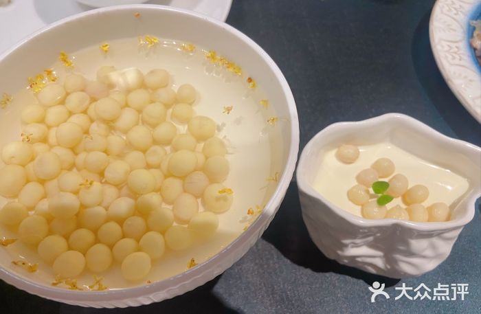 江南雅厨(李公堤店)桂花鸡头米图片