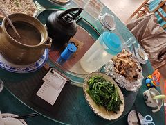 -古榕农庄·桑拿簸箕菜·招牌泥焗鸡(清远长隆店)