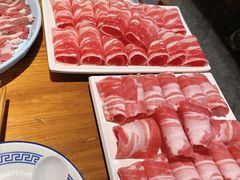 雪花肥牛-義聚德·清真铜锅涮羊肉·烧烤(河东店)