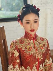 点击看大图 -荷玛高端新娘跟妆团队·彩妆培训