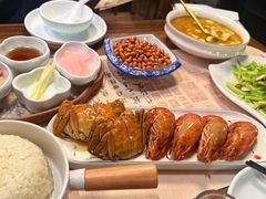 花雕醉蟹-蟹村草堂·苏式园林人文农家·大闸蟹