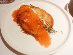 鲑鱼籽薯饼-壳里西餐厅Coquille Seafood Bistro(蒙自路店)