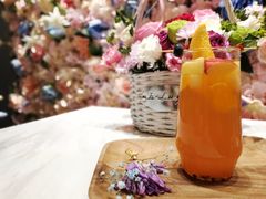 芭乐百香果茶-卓花境Flowerwonderland花店