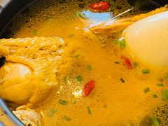 农家草鸡汤-丫丫蟹庄·苏式园林农家乐·阳澄湖大闸蟹(阳澄湖莲花岛店)