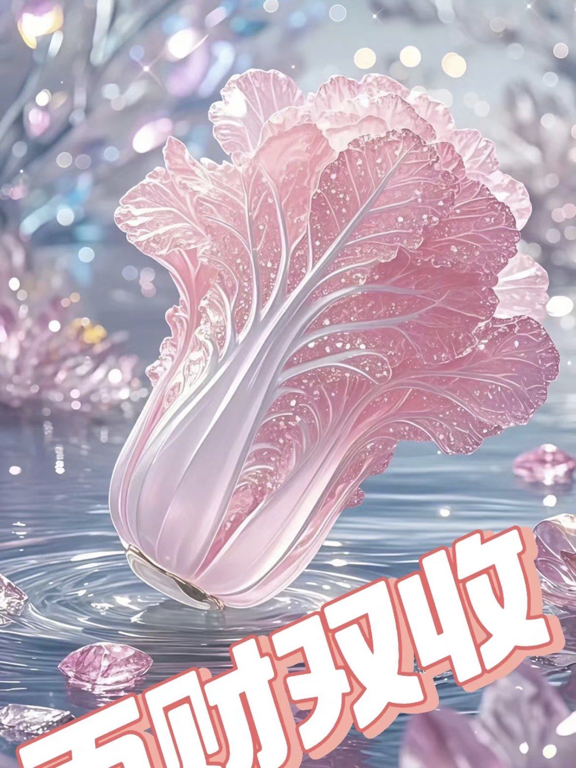 福袋🈵️🈵️
在这梦幻的时光里,愿你如那粉色白菜般,在