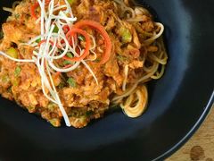 辣椒螃蟹意面-植物园哈利亚餐厅