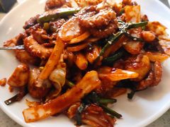 铁板八爪鱼五花肉-名家韩国料理·烤肉(瑶海店)