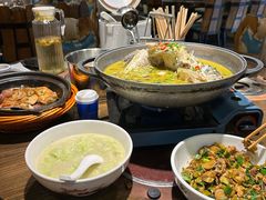 -廖师傅大蒜炒腊肉(袁家岭店)