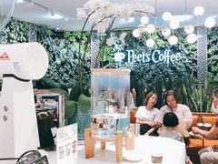 店内布置-Peet's Coffee皮爷咖啡(德基店)