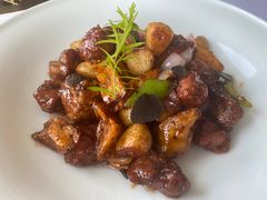 黑松露飘香牛肉粒-皇冠明珠鱼翅楼(水上公园店)