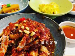 -草家酱蟹炭火烤肉店(珲春南路一店)