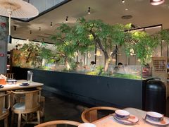 大堂-绿茶餐厅(二七万达店)