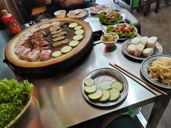 -老姐石板烧烤+铜炭火锅(总店)