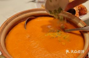 Lobster Soup Boiling Rice