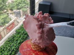 草莓冰淇淋-野人牧坊Gelato(天津南开大悦城店)