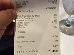 账单-茹丝葵牛排馆(民生店)