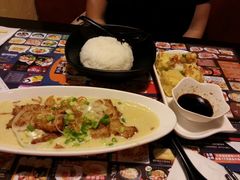 白咖喱猪扒饭-沙嗲王(加拿芬店)