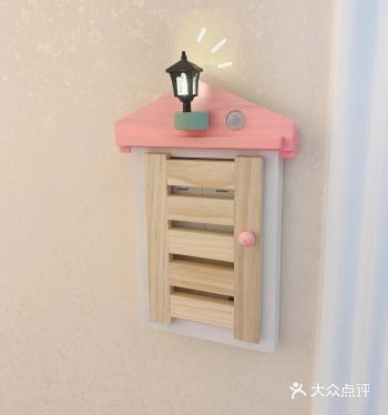 也太可爱了吧自带感应小夜灯的开关贴 请叫我开关贴大户