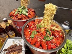 -在老街·淮安大排档·甜麻干煸龙虾·烧烤(河下古镇店)