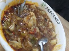 -清真马乐贝腊牛肉蛋黄菜夹馍(马蓉洒金桥店)