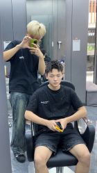-米可造型烫发染发