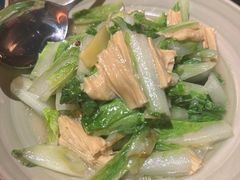 小白菜炒腐竹-华豫川酒家(大卫城店)