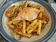 梭子蟹炒年糕-豆蔻电影主题餐厅(四牌楼店)