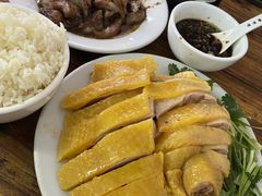 白切鸡+叉烧-九叔鸡饭(升平街店)
