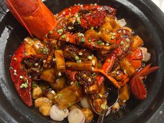 波士顿龙虾炒年糕-玫瑰厅上海菜(兴国路店)