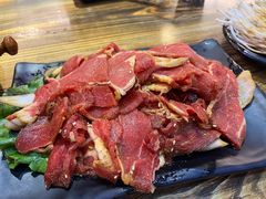 现拌鲜牛肉-吉志烤肉(太原总店)