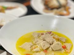 蟹黄豆腐-水裹汤泉生活馆餐厅