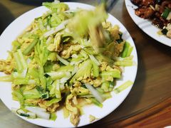 韭黄炒鸡蛋-阿胜小吃